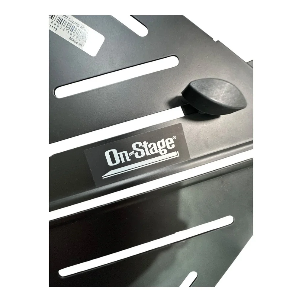 On-Stage MSA5000 Laptop Microphone Stand Attachment Black Accessory Mount‎